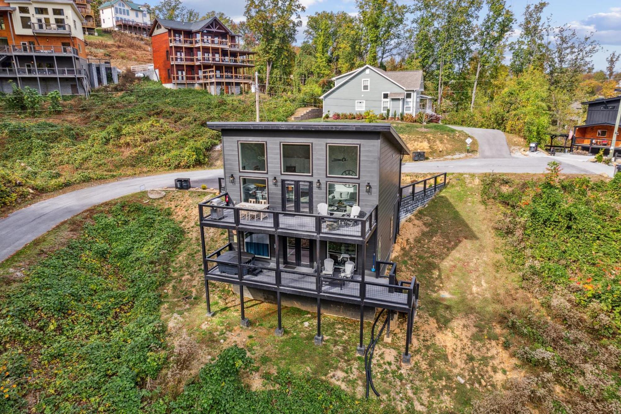 Sunset Chalet Cabin Gatlinburg Exterior foto